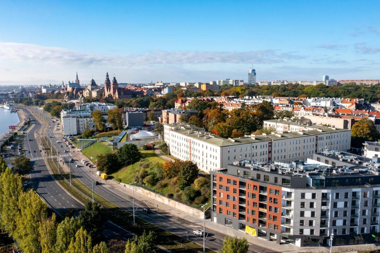 Apartament 8B Waly Chrobrego Szczecin Exterior foto